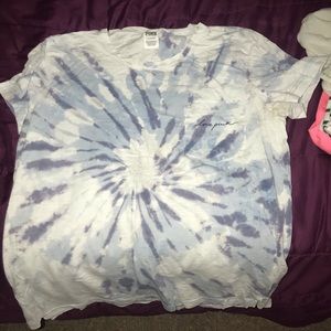 Pink Tie Dye Shirt🤍💙